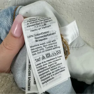 Madewell The Curvy Perfect Vintage Jean in Fitzgerald Wash 100% Cotton Size 23 thumbnail 6