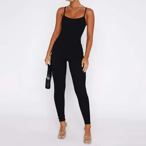 White Fox Life Is Short Ribbed Jumpsuit thumbnail 3