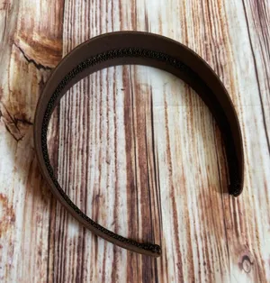 Unbranded Chocolate Brown Ribbon Headband OS thumbnail 1