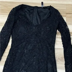 Babe Society Black Lace Dress Women’s Small thumbnail 4
