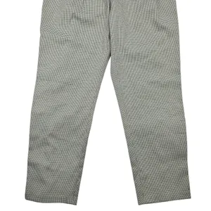Frmz Gray Houndstooth Stripe Chic Office Work Formal KPop Preppy‎ Pants Large thumbnail 4