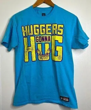 WWE Authentic Wear Bayley Huggers Gonna Hug T Shirt Size Medium FLAWED thumbnail 1