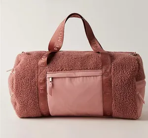 Free People Movement Slopes Sherpa Duffle Bag in Gem NWT $128R thumbnail 1