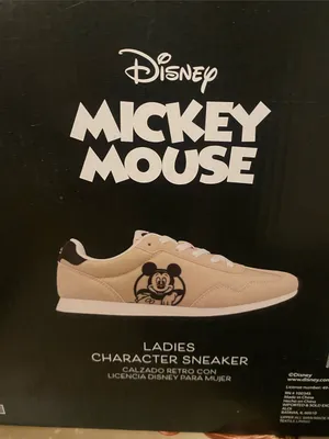 New With Tag Women’s Disney Sneakers Beige Character Size 7. thumbnail 6