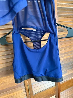 Lululemon Racerback Mesh Tank with Built in support bra thumbnail 5
