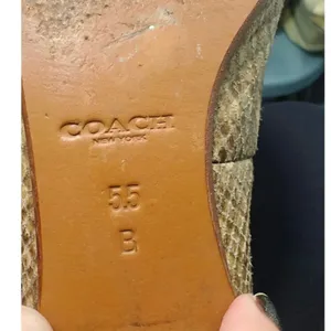 Coach Snake flats sz 5.5 thumbnail 8