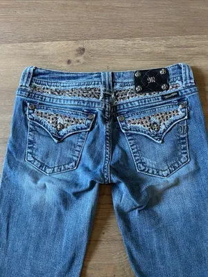 Miss Me Bermuda Shorts Sequin and Rhinestone Embellishments Size 29 thumbnail 14