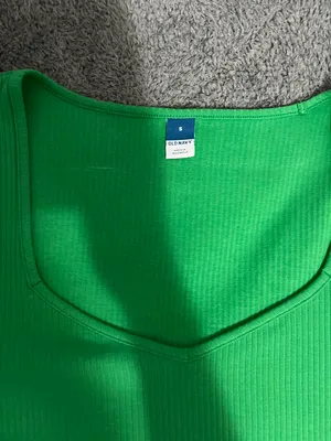 Old Navy Green Square Top thumbnail 2