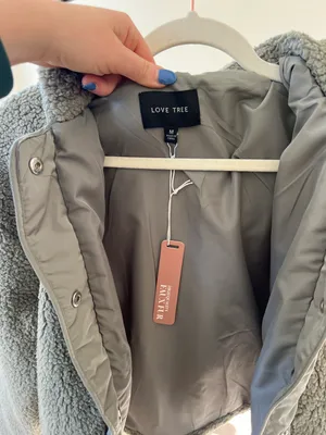 Lightweight cropped fleece jacket Size M thumbnail 5