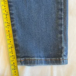 Judy Blue Size 9/29 Buffalo Plaid Patch Skinny Blue Ripped Denim Jeans JB8268DK thumbnail 14