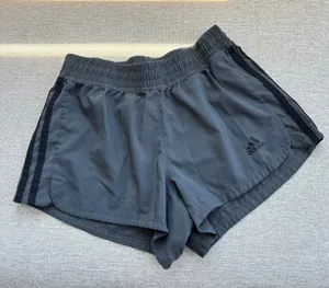 Adidas Running Shorts XS Gray Athletic Gym Y2K Activewear Workout Athleisure thumbnail 1