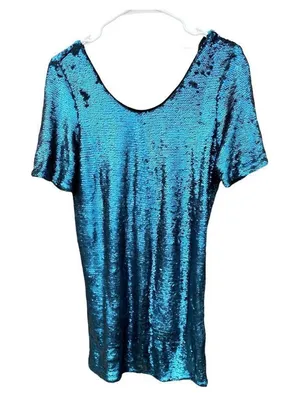 Honey Punch Sequin Dress NWT thumbnail 1