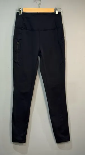 Black Eddie Bauer Stretch Casual Pants Size S EUC thumbnail 1