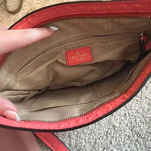 Kate Spade Crossbody Bag Coral Bright!!!🌷💗🫰 thumbnail 7