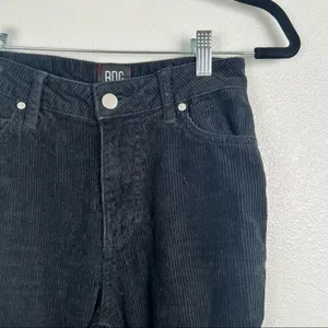BDG‎ Urban Outfitters Black Corduroy Mom Pants High Rise Size 24 thumbnail 2