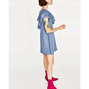✨ Hp✨Frilled Asymmetric Dress:✨ thumbnail 5