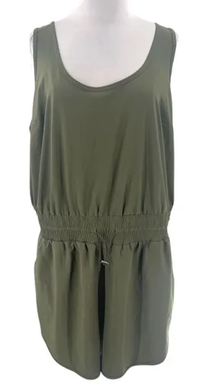 Abercrombie & Fitch‎ traveler romper green sz XL Tall thumbnail 1