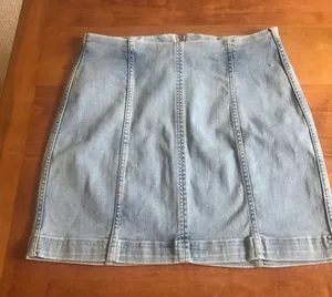 Free People Denim mini skirt thumbnail 4