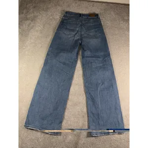 American Eagle Super High Rise Baggy Wide Leg Jeans Women's 00 EUC thumbnail 7