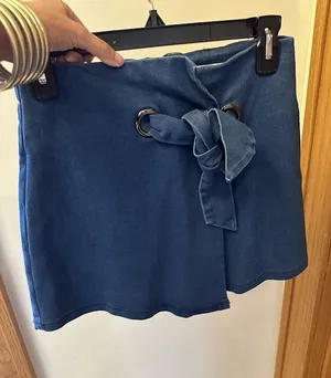 Altar'd State Denim Skirt thumbnail 1