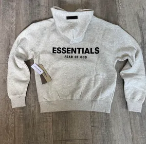 Essentials Light oat Xs Brand new hoodie thumbnail 2