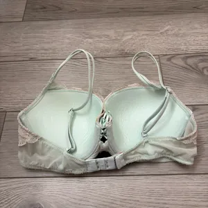 Victoria’s Secret Blue Lace Sequin Very Sexy Bra Size 34C thumbnail 2