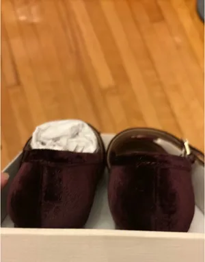Burgundy Velvet dolce vita Gibsen flats 8.5 thumbnail 10