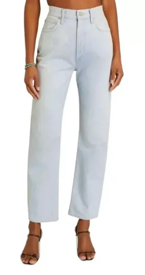 AGOLDE 90s Pinch Waist Denim‎ Haze Light Wash 24 thumbnail 1