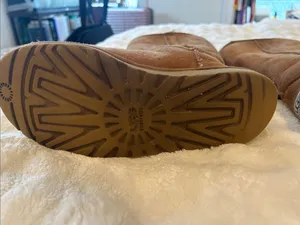 UGG Tall Shearling-Lined Suede Boots in Chestnut thumbnail 12
