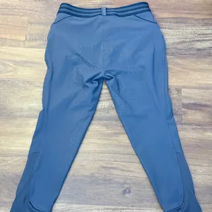 LeMieux Womens Full Seat Silicone Grip Breeches Charcoal Gray Size US 30 UK 14 thumbnail 8