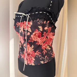 Free People x REVOLVE Belle Floral Corset Top NWT Small thumbnail 4
