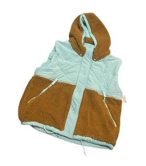 Free People Adventure Awaits Vest in Amber Combo L thumbnail 4