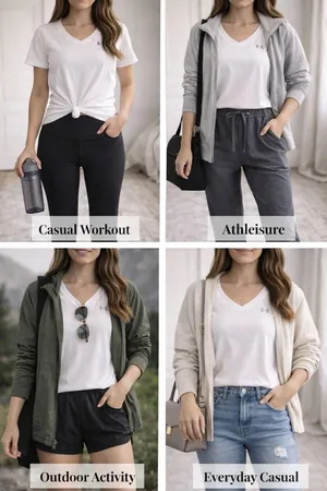 Under Armour hot gear white tee thumbnail 3