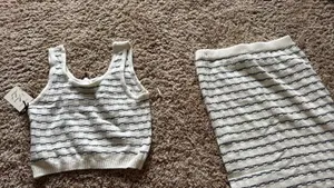 Two piece set White Size XS thumbnail 2
