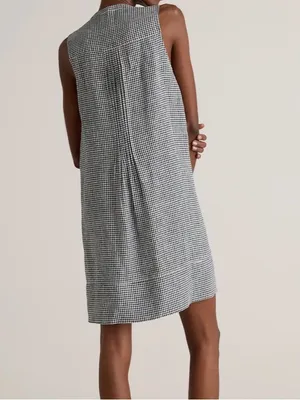 NEW Quince 100% European Linen Sleeveless Swing Dress XS thumbnail 8