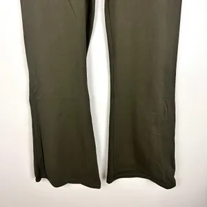 Halara Flare Pullon Dark Green 4 Way Stretch Trousers XL NWT Athleisure Travel thumbnail 8