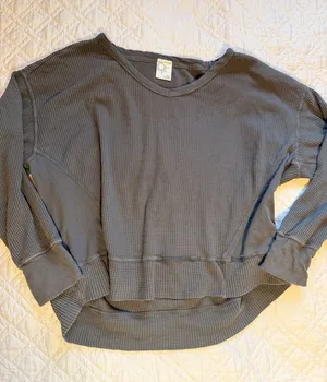 Offline By Aerie Waffle Knit Long Sleeve thumbnail 1