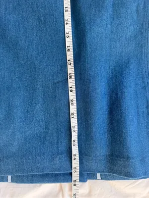 Sezane Christie Denim Blazer Baby Blue Double Breasted Jacket NWT US 4 FR 36 thumbnail 13