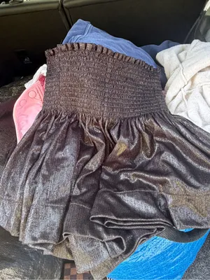 Queen of Sparkles black metallic shorts thumbnail 3