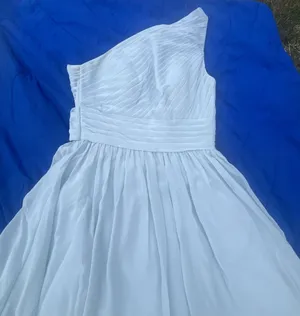 Azazie One-Shoulder Chiffon Bridesmaid Dress Size A6 thumbnail 3