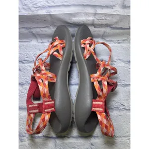 Chacos Sz 9 Wmns ZX/2 Cloud Dual Adjustable Straps Cushioned Sandal Orange/Pink thumbnail 11