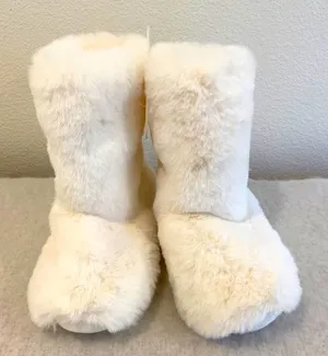 Women's LC Allover Faux Fur Tall Boot Slipper thumbnail 1