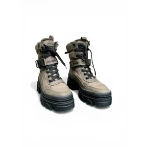 Bench Chunky Platform Combat Boots EU 37 Unisex Y2K Streetwear thumbnail 2