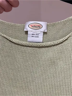 Talbots Green Knit Sleeveless Top thumbnail 2