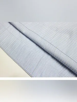 Doen Quinn Tie-Detailed Shirred Striped Organic Cotton-Poplin Midi Dress,Blue,S thumbnail 12