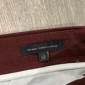NWT DOCKERS Weekend Chinos Ankle Water<less Women's Size 29 Brown Pants thumbnail 3