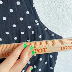 My Michelle Vintage‎ Black White Polka Dot Dress Pin Up Retro 90s Mod Size Small thumbnail 7