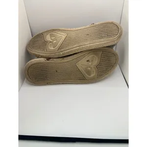 Roxy Woven Canvas Chukka Bootie Women 8 Gray Espadrille‎ Lace Up Mid Top Boho thumbnail 6