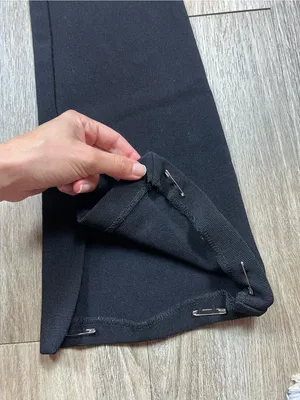 Zara Black Boot-Cut Flare Pants thumbnail 5