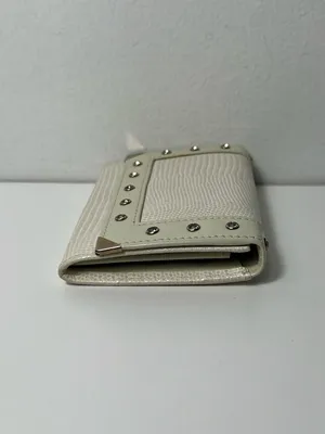 Swarovski Crystal Embellished Lizard Embossed Bifold Leather Wallet thumbnail 4